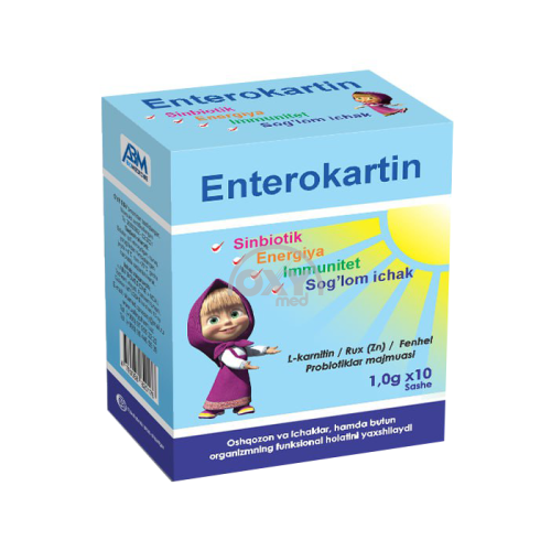 product-Enterokartin, 1 g, paketlar № 10