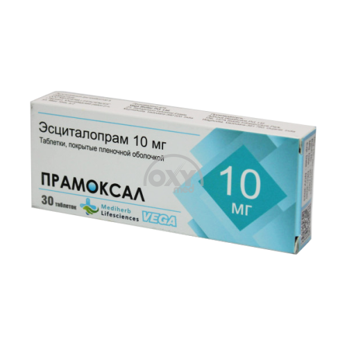 product-Прамоксал 10 мг №30 таблетки