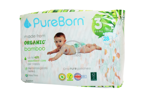 product-Подгузники детские "PureBorn" размер 3 №28