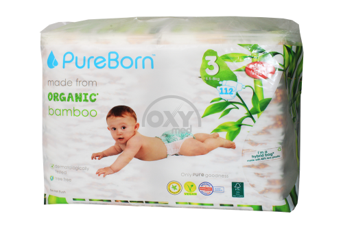 product-Подгузники детские "PureBorn" размер 3 №112