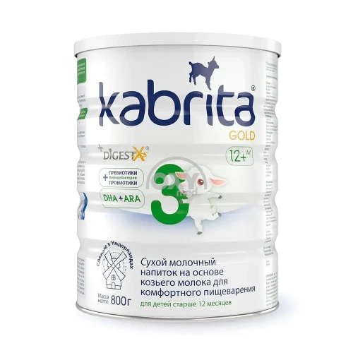 product-Смесь молочная Kabrita 3 Gold для детей 12+ 800гр