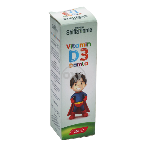 product-Vitamin D3 Drops 20ml Liquil For Kids