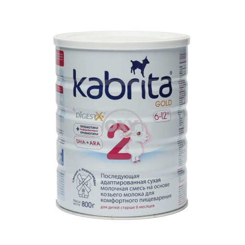 product-Смесь молочная Kabrita 2 Gold для детей 6-12м 800гр