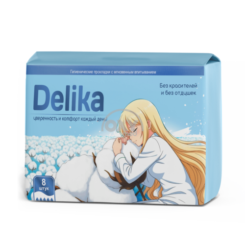 product-Прокладки гигиенические "Delika" №8 длиной 290мм