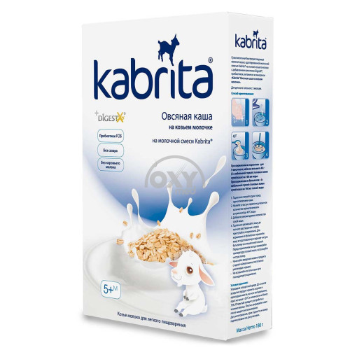 product-Каша молочная Kabrita Овсяная 5+180гр