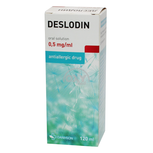 product-Deslodin 0,5 mg/ml 120 ml og'iz orqali yuborish uchun eritma