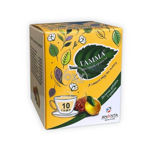 product-Гамма, пакетики №10 (лимон и мед)