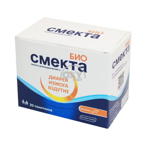 product-Smecta Bio 3g № 20 vanil paketli paketlar