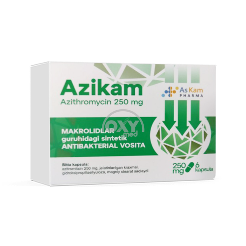product-Azikam, 250 mg, kapsulalar № 6
