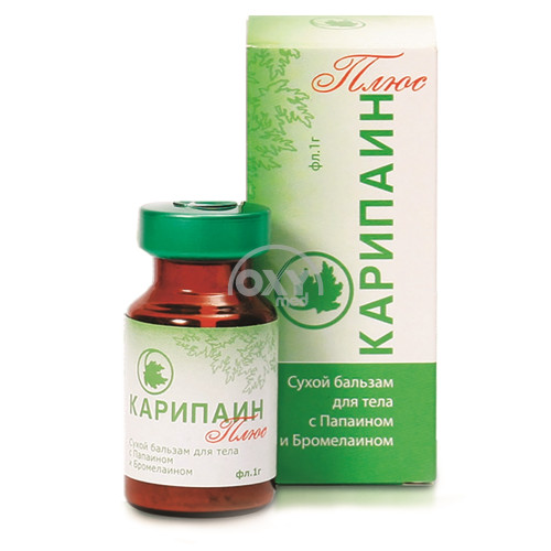 product-Карипаин Плюс сухой бальзам, 1 г, флакон №1