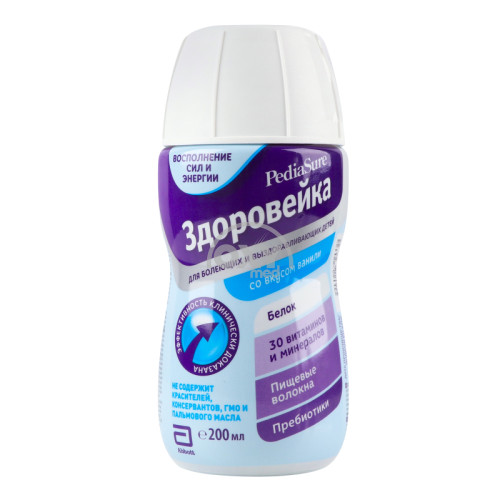 product-Жидкая смесь PediaSure здоровейка 200 мл Ваниль