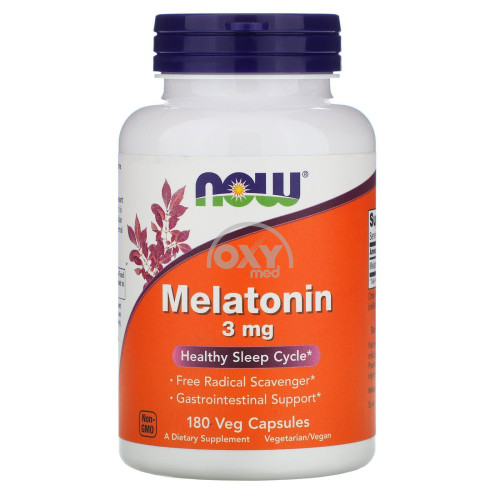 product-Мелатонин NOW (Melatonin) 3 мг №180 капсулы