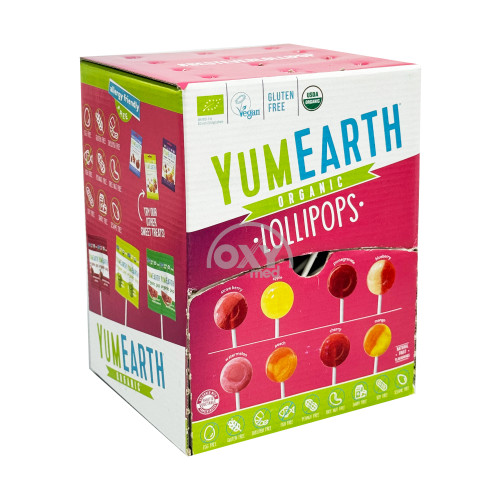 product-Картонная упаковка YUMEARTH Organic для леденцов