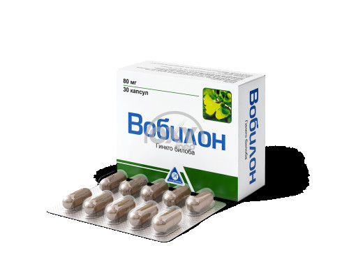 product-Вобилон(Ginkgo Biloba) 80мг №30 капс.