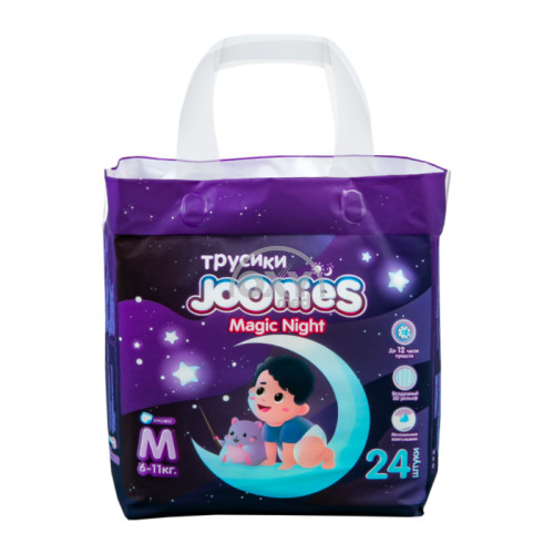 product-Трусики JOONIES Magic Night р.M №24 (6-11кг)