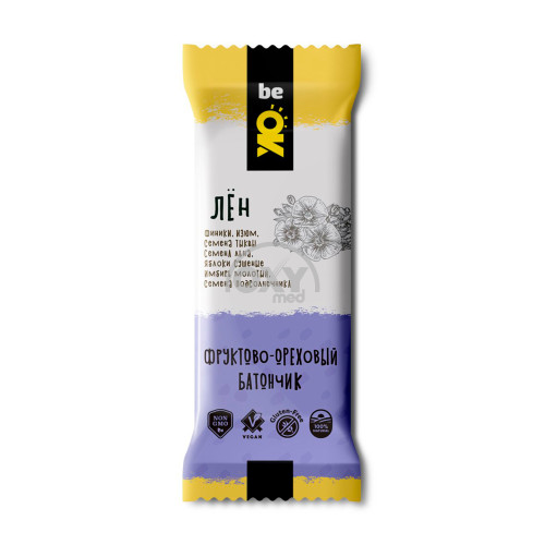 product-Батончик BE Ok фруктово-ореховый лен 30г
