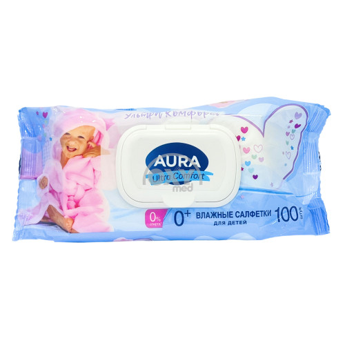 product-Салфетки влажные детские "Aura" Ultra comfort №100