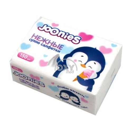 product-Салфетки сухие нежные т/м JOONIES 150шт