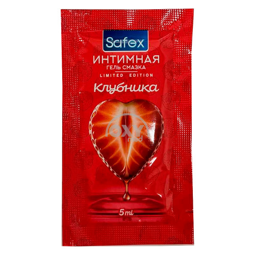 product-Гель-смазка интимная "Safex" Клубника 5мл