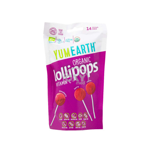 product-Леденцы органические YUMEARTH Lollipops Витамин С 87гр №14