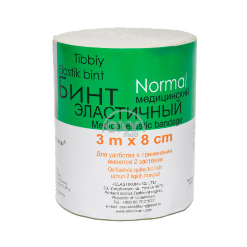 product-Бинт эластичный "NORMAL"8см х 3м