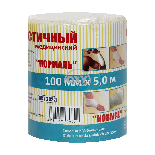 product-Бинт эластичный "NORMAL" медецинский 10см х 5м
