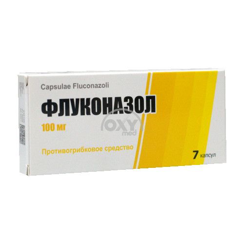product-Flukonazol 100 mg № 7 qopqoq.