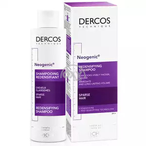 product-Шампунь для густоты "VICHY"Dercos мгновенный объем 200 мл