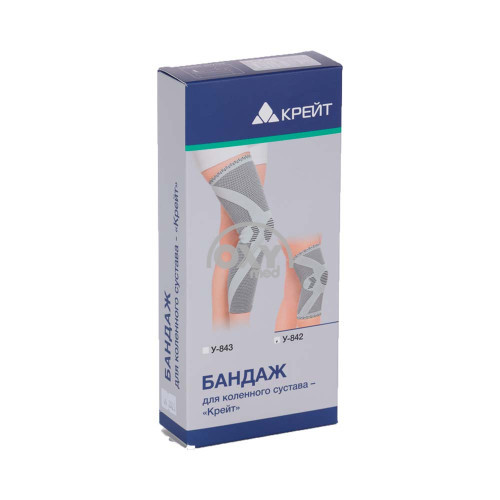 product-Бандаж для коленного сустава У-842 №4 Крейт серый