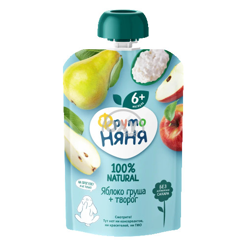 product-Пюре Фруто-Няня с творог.ябл.груша 90гр