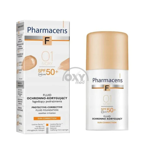 product-Флюид Pharmaceris F 30 мл SPF50+ 01 Ivory слоновая кость
