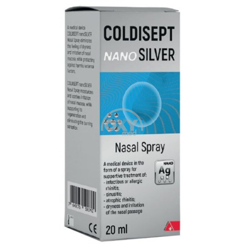 product-Coldisept Nanosilver, 20 ml, buzadigan amallar