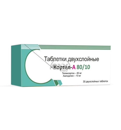 product-Kortel-A, 80 mg/10 mg, tab. № 30