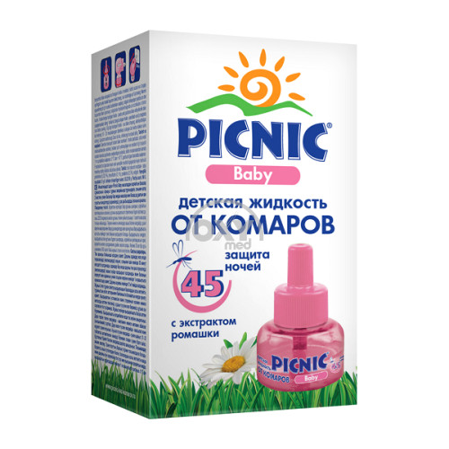 product-Жидкость от комаров Picnic baby 45 ночей