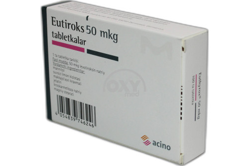 Эутирокс 50мкг №100 от Merck - купить в Ташкенте онлайн по хорошей цене ...