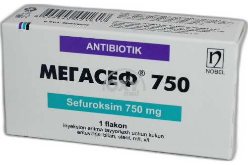 Мегасеф 750мг №1 от Nobel-Pharmsanoat, ИП ООО - купить в Ташкенте ...