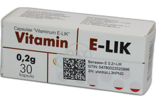 product-Витамин Е-LIK 0,2г №30 капс