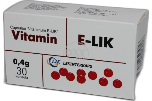 product-Витамин Е-LIK 0,4г №30 капс