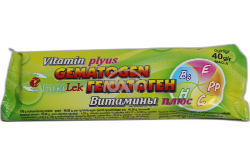 product-Гематоген витамины плюс 40г