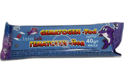 product-Гематоген - йод 40г