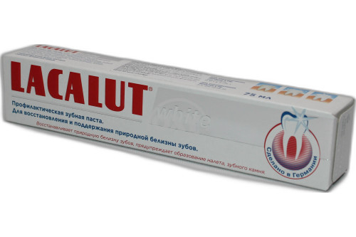 product-Зубная паста LACALUT "White" 75мл