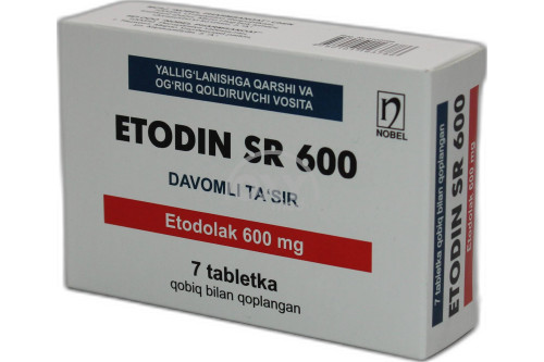 Этодин SR 600 №7 от Nobel-Pharmsanoat, ИП ООО - купить в Ташкенте ...