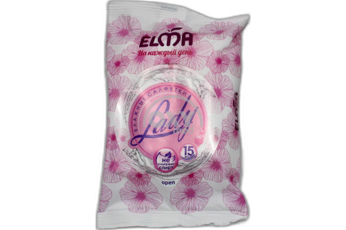 product-Салфетки влажные Elma "Men&Lady" (Lady) №15