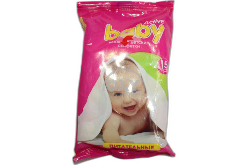 product-Салфетки влаж.гиг Active Baby питательные №15
