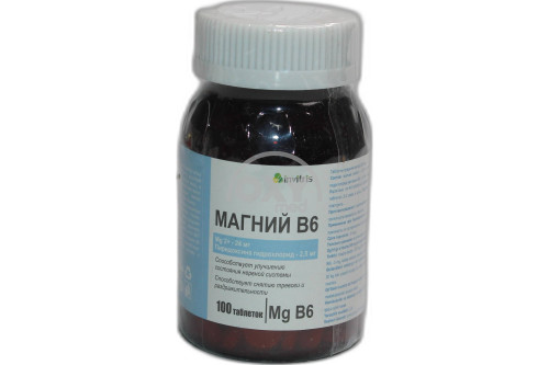 product-Магний В6 24 мг №100 табл. 