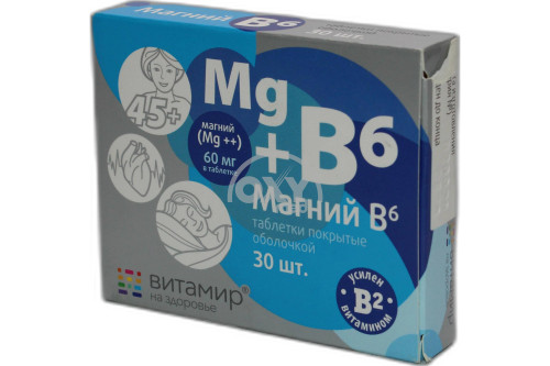 product-Магний В6 Витамир №30 табл.