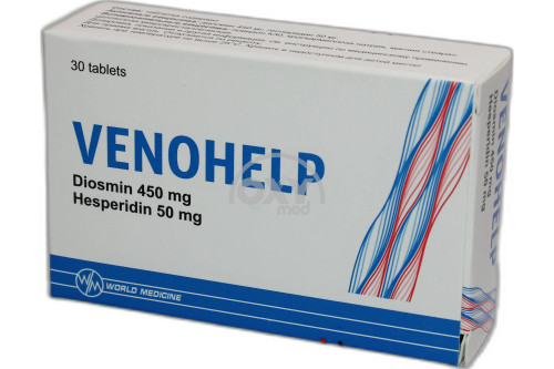 Венохелп 450мг+50мг №30 табл. - Toshkentda - OXYmedda foydalanish bo ...