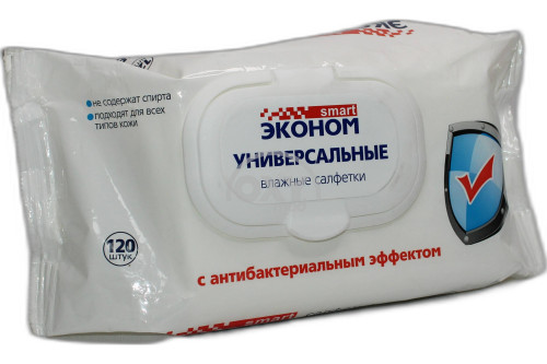 product-Салфетка влажные Smart экон. антибактер.№120