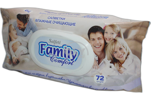 product-Салфетки влажные Salfeti Family №72