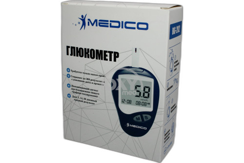 product-Глюкометр "MEDICO" мод.BG-202 с принадлежностями